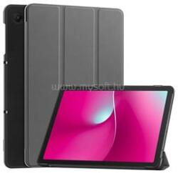 Gigapack T Tablet 2 5G GIGAPACK Tok álló, bőr hatású aktív FLIP, asztali tartó, SÖTÉTSZÜRKE (GP-174503) (GP-174503)