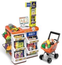 Mappy Supermarket játszószett, magassága 82 cm, 60 darab
