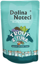 Dolina Noteci 20x85g Dolina Noteci Superfood nedves macskatáp - Pisztráng & tonhal