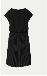 Tom Tailor Női ruha, Tom Tailor, 304546655, Poliészter/Viszkóz, 38 EU, Fekete (0000304546655_38)