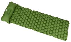 ACRA L140CL felfújható matrac párnával, zöld, 5 cm (05-L140CL)