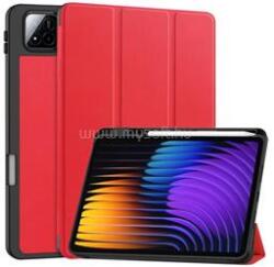 Gigapack Xiaomi Pad 8 Pro / Pad 8 / Pad 7 Pro GIGAPACK Tok álló, bőr hatású aktív FLIP, ceruza tartó, PIROS (GP-168367) (GP-168367)