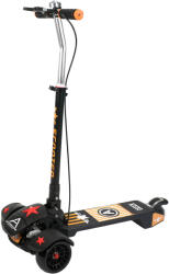 Action Roller ActionOne egy összecsukható, könnyű kerekekkel és emelőkosárral, zene és kézifékkel, Revenge (SRTV0388)