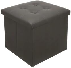 Ruhhy 25780 kisszék tárolóval 38 × 38 cm, szürke