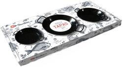 Garcima Set servire 9 tigai din otel emailat vitrificat, 3x10 cm, 3x12 cm, 3x15 cm, Garcima, GRC20208 (GRC20208)