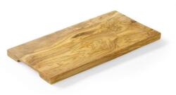 Hendi Tocator dreptunghiular cu manere canelate, Hendi, lemn de maslin, 350x180x(H)18 mm, DNH505182 (DNH505182) Tocator