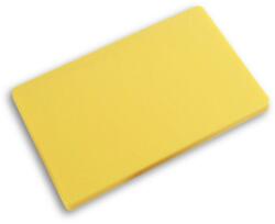 Hendi Tocator galben 600x400x18 mm, respecta normele de igiena HACCP, polietilena HDPE 500, Hendi, cu 2 fete pentru taiat, DNH825655 (DNH825655) Tocator