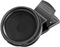 Neewer szett klipszel a szűrő rögzítéséhez a telefonhoz, változó semleges ND-2-400 szűrővel, 37 mm (10100467)