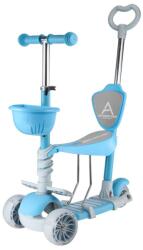 Action Kinder XS 5 in 1 roller, világos és széles kerekekkel, kék (SRTV0402.2)