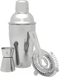 Leopold Vienna Acolon Koktélkészlet, rozsdamentes acél, 500 ml, 3 részes, magasság: 261 mm, hossz: 94 mm