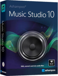 Ashampoo Music Studio 10 (1 eszköz / Lifetime) (Elektronikus licenc) (2030) - vrsoft