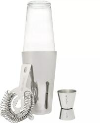 Leopold Vienna Acolon Boston-Shaker készlet, rozsdamentes, 3 részes, magasság: 130 mm, hossz: 345 mm