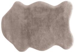 Mila Home Folk plüss hosszú bolyhos szőnyeg, 80x150 cm, 100% poliamid, ragasztó, 1500 gr/m2, bézs (HKG-MA-POSTVIZ-80x150)