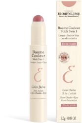 Embryolisse Baume Couleur Stick 3 en 1 Rose Nude 2, 5 g