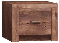 TEMPO KONDELA Éjjeliszekrény, Kőris Világos, Infinity I-24 - fizz