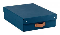 Leitz Tárolódoboz, M méret, alacsony, 'Puro', óceánkék (E61480068) (E61480068)