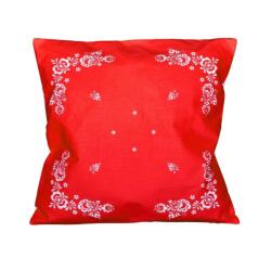 Forbyt Folk pamut 38 × 38 cm, piros