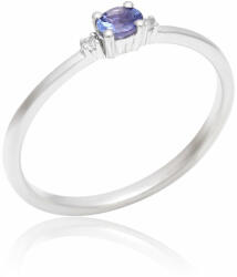 Ezüst Gyűrű " AAA" Osztályú Tanzanittal, XMP193/57