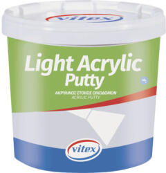 Vitex Chit acrilic ușor Vitex Light gata preparat pentru interior, alb, 750 ml (902202)