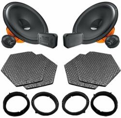 Hertz Dieci autós hangszórócsomag, kifejezetten a Volkswagen Jetta 7 2018-hoz, RMS 80W