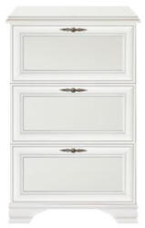 TEMPO KONDELA Cipőtartó, Alpesi Fehér, Kentak Sfb3B