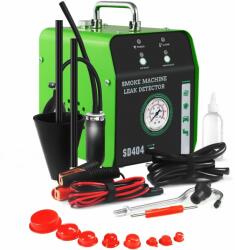 Techstar Techstar® SD404 levegő- és füstszivárgásérzékelő, nyomásmérővel, túlmelegedés elleni védelemmel és nyomásjelzővel, professzionális, fekete/zöld