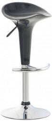  Modern Bárszék - Szürke - Kényelmes Ülés - Króm Lábtartó