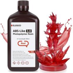 Elegoo abs-подобна смола v3.0 2kg, Червен (50.103.0150)