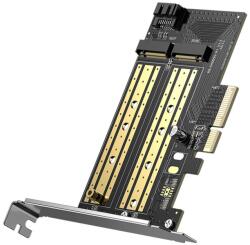 Ugreen Aдаптер Ugreen CM302 (70504), от PCIe 3.0 x4 към 1x M. 2 M-key/1x M. 2 B-key (70504)