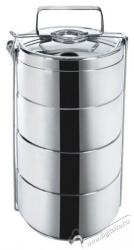 Orion Ételhordó termo rozsdamentes acél négyrészes, 14 cm