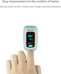 TrueLife Oximeter X5 BT Pulzoximéter Bluetooth funkcióval 8594175356939 (8594175356939)