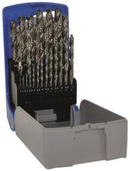 TIVOLY T520 csigafúró készlet 1-13 mm /0, 5 mm 25 db-os HSS Classic