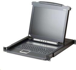ATEN KVM Konzol - 17" LCD - Szerverterem (CL1000M-ATA-AG)