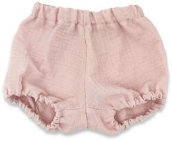 MimiNu MimiNu, bloomers din muselina, roz, marime M, 1-4 ani