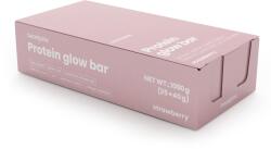 GymBeam BeastPink GlowBar fehérjeszelet 25 x 40 g eper