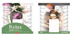 TopTimer Naptár, fali, mágneses, kétheti, TOPTIMER, "Relax (NKT09007U) - jatekotthon