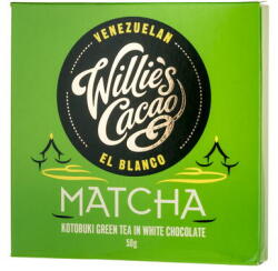 Willie's Cacao - Kotobuki Green Tea in White Chocolate 50g (cfd-0400000000)