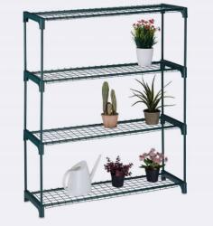  Növénytartó kocsi műanyag relaxdays 36cm fekete (10036139)