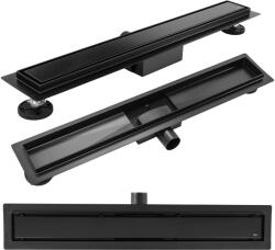 Rea Neox Czarny lineáris lefolyó 50 cm fekete REA-G6600 (REAG6600)