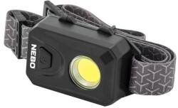 NEBO NEB-HLP-7000-G 150 fejlámpa, 150 lumen, COB LED, 3 üzemmód, elemes (NEB-HLP-7000-G)