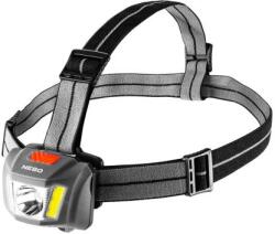 NEBO NEB-HLP-1011-G EINSTEIN 250 fejlámpa, 250 lm - 30 lm, 106 m, 7 funkció, IP44, 3 x AAA elem (NEB-HLP-1011-G)