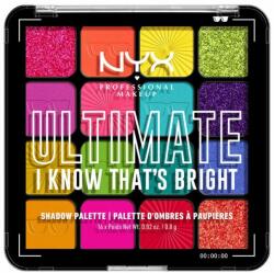 NYX PROFESSIONAL MAKEUP Ultimate Shadow Palette I Know That's Bright 0, 8 g (S05118315) (S05118315)