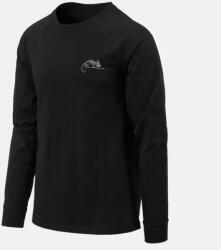 Helikon-Tex Hosszú ujjú póló logóval, fekete