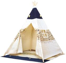 Bino TeePee Bino Stan, bej-albastru (BI82820)