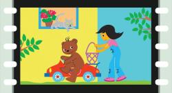 Diafilmgyártó Diafilm: Boribon autózik (D34104367)