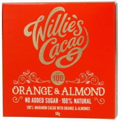 Willie's Cacao - No added sugar - Orange and Almond 50g (cfd-0400000147)