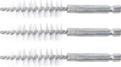BGS technic Nylonkefe készlet | 15 mm | 1/4" | 3 darabos | a BGS 3078 kefekészlethez (BGS 3078-15-N) (3078-15-N)