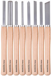 Bormann 8 db fa-esztergáló és véső szett (BHT7849) (BHT7849)