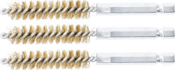 BGS technic Sárgarézkefe készlet | 11 mm | 1/4" | 3 darabos | a BGS 3078 kefekészlethez (BGS 3078-11-M) (3078-11-M)
