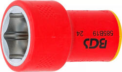 BGS technic VDE dugókulcs hatszögletű | 10 mm (3/8") | 19 mm (35879) (35879)
